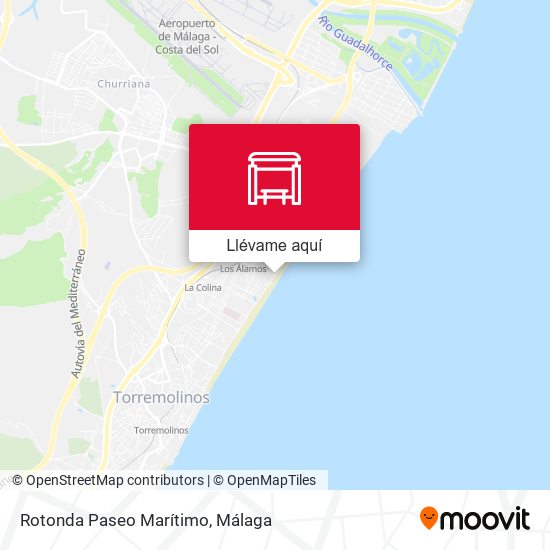 Mapa Rotonda Paseo Marítimo