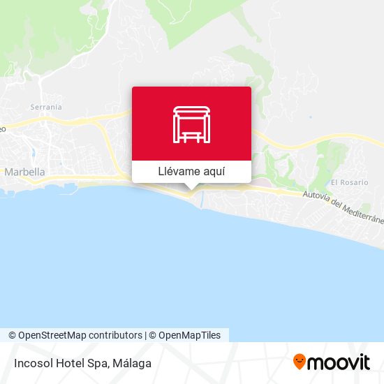 Mapa Incosol Hotel Spa