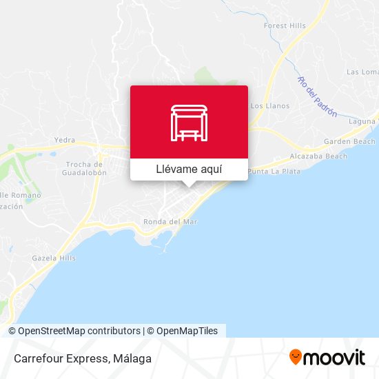 Mapa Carrefour Express