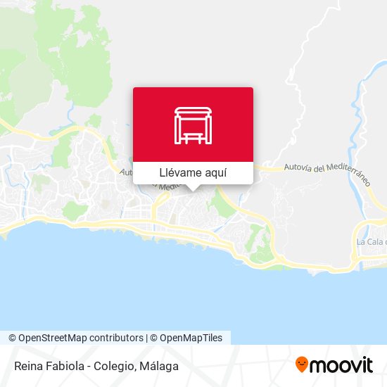 Mapa Reina Fabiola - Colegio
