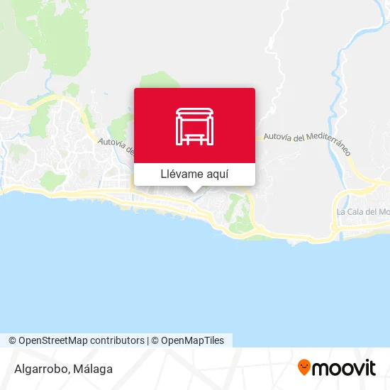 Mapa Algarrobo