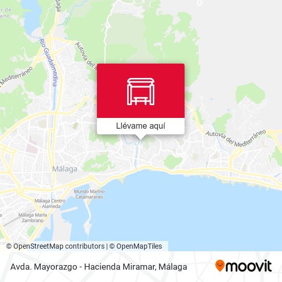 Mapa Avda. Mayorazgo - Hacienda Miramar