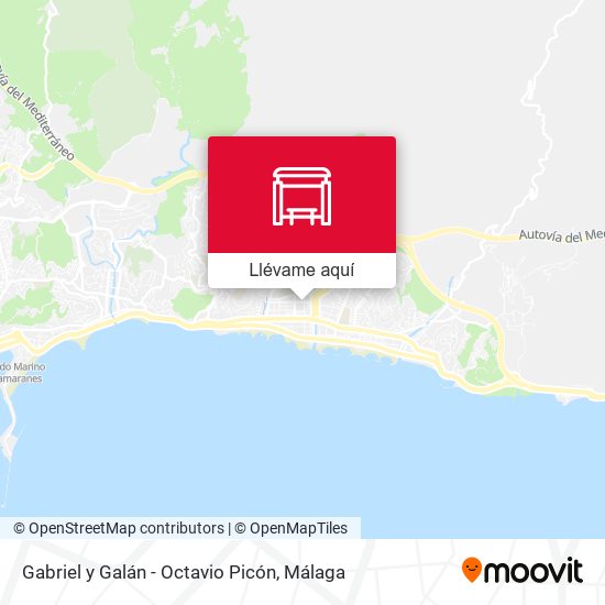 Mapa Gabriel y Galán - Octavio Picón