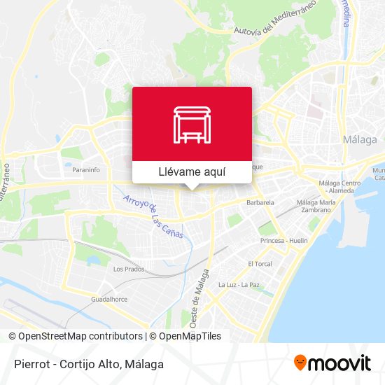 Mapa Pierrot - Cortijo Alto