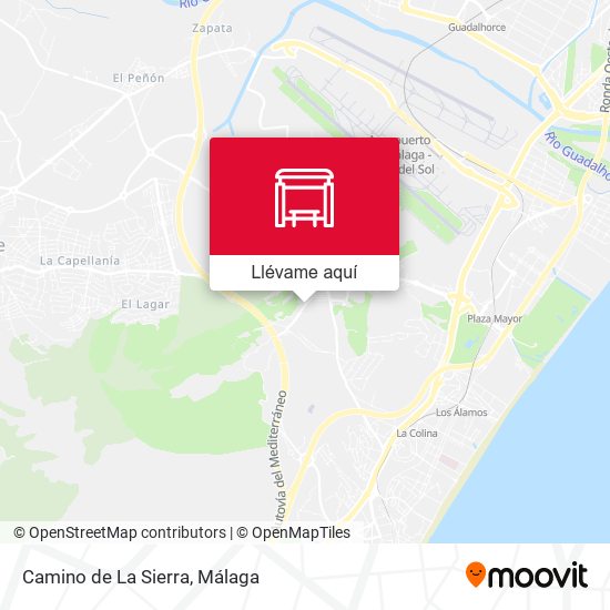 Mapa Camino de La Sierra