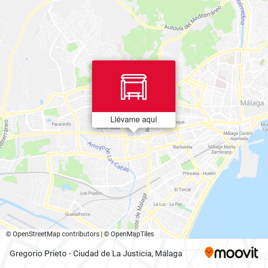 Mapa Gregorio Prieto - Ciudad de La Justicia