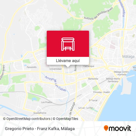 Mapa Gregorio Prieto - Franz Kafka