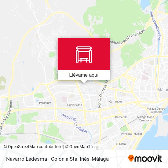 Mapa Navarro Ledesma - Colonia Sta. Inés