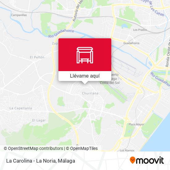 Mapa La Carolina - La Noria