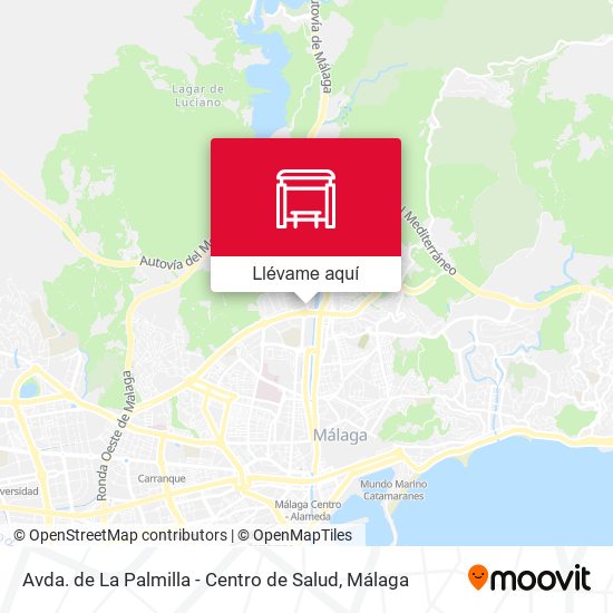Mapa Avda. de La Palmilla - Centro de Salud