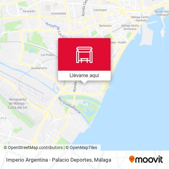 Mapa Imperio Argentina - Palacio Deportes
