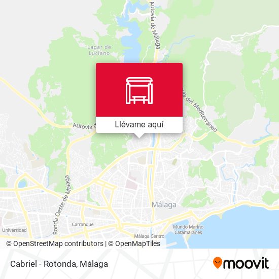 Mapa Cabriel - Rotonda