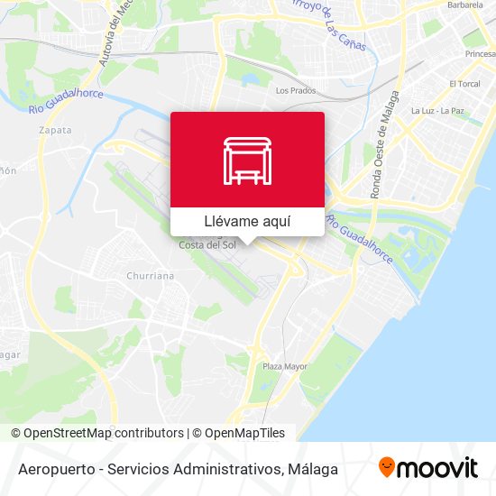 Mapa Aeropuerto - Servicios Administrativos