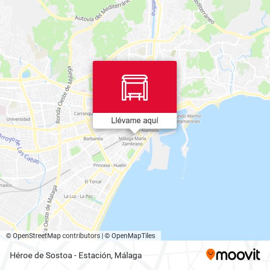 Mapa Héroe de Sostoa - Estación