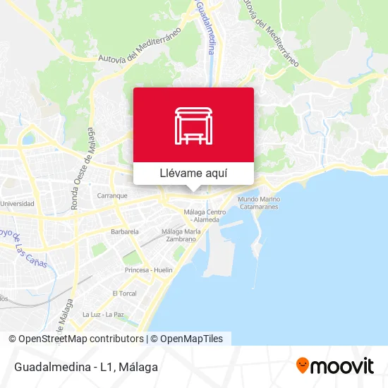 Mapa Guadalmedina - L1