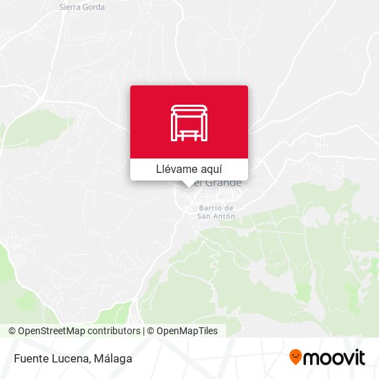 Mapa Fuente Lucena