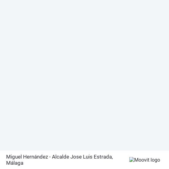 Mapa Miguel Hernández - Alcalde Jose Luis Estrada