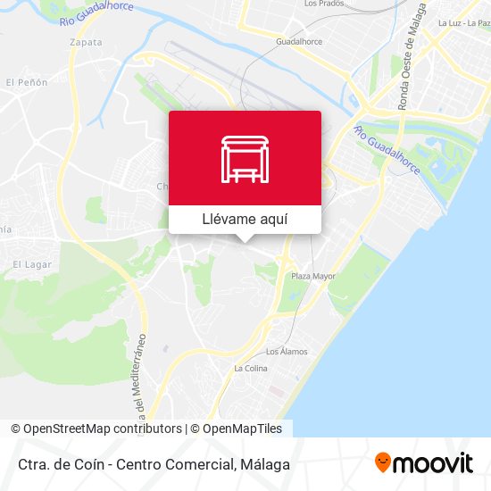 Mapa Ctra. de Coín - Centro Comercial