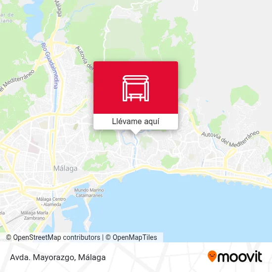 Mapa Avda. Mayorazgo