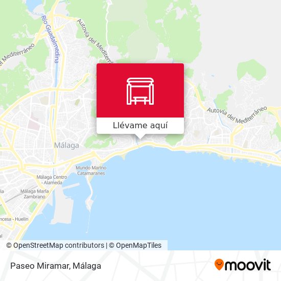 Mapa Paseo Miramar