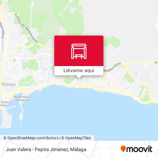 Mapa Juan Valera - Pepita Jiménez