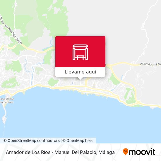 Mapa Amador de Los Ríos - Manuel Del Palacio