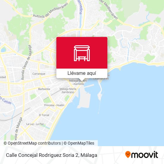 Mapa Calle Concejal Rodriguez Soria 2