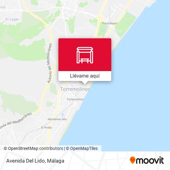Mapa Avenida Del Lido