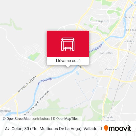 Mapa Av. Colón, 80 (Fte. Multiusos De La Vega)
