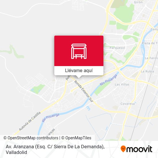 Mapa Av. Aranzana (Esq. C/ Sierra De La Demanda)