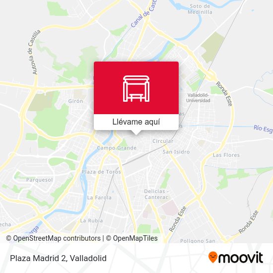 Mapa Plaza Madrid 2