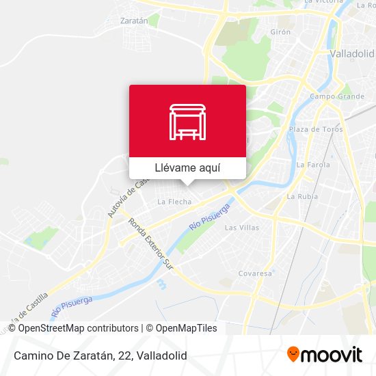 Mapa Camino De Zaratán, 22