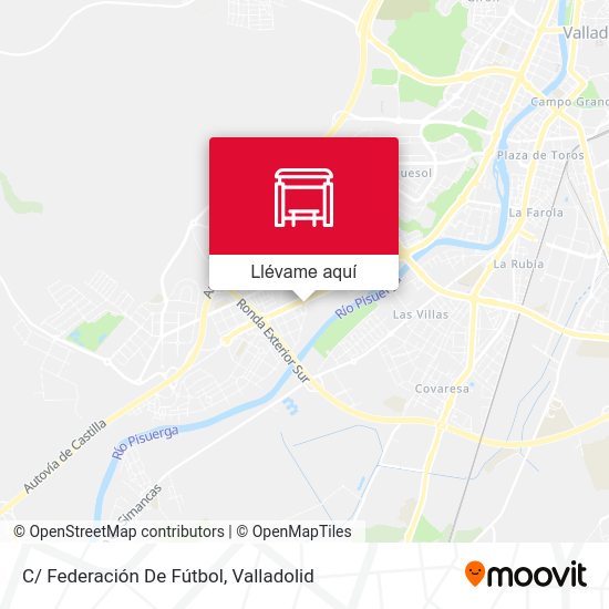 Mapa C/ Federación De Fútbol