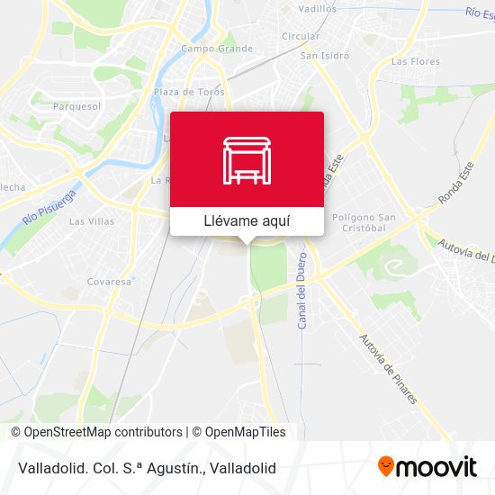 Mapa Valladolid. Col. S.ª Agustín.