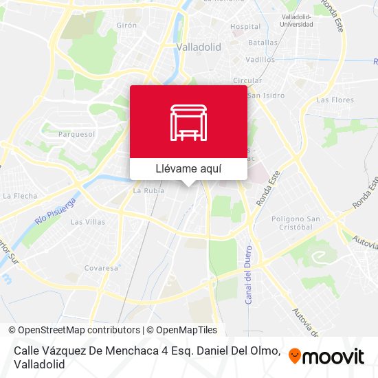 Mapa Calle Vázquez De Menchaca 4 Esq. Daniel Del Olmo