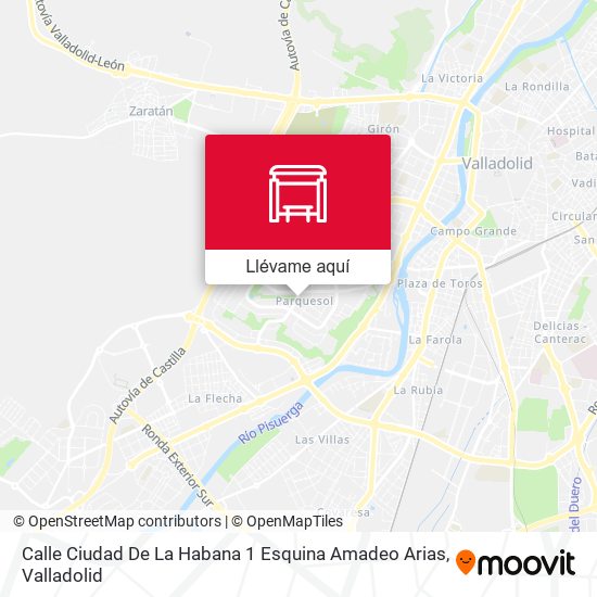 Mapa Calle Ciudad De La Habana 1 Esquina Amadeo Arias
