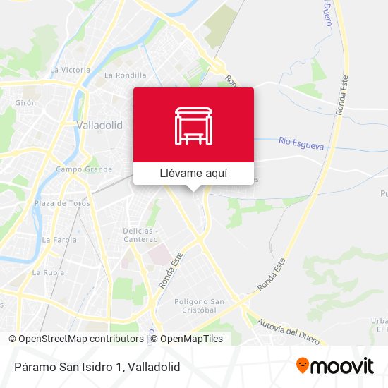 Mapa Páramo San Isidro 1