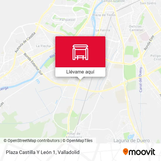 Mapa Plaza Castilla Y León 1