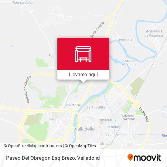 Mapa Paseo Del Obregon Esq Brezo