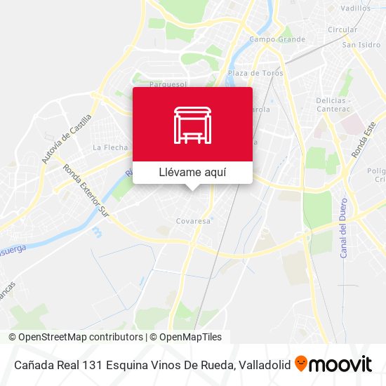 Mapa Cañada Real 131 Esquina Vinos De Rueda