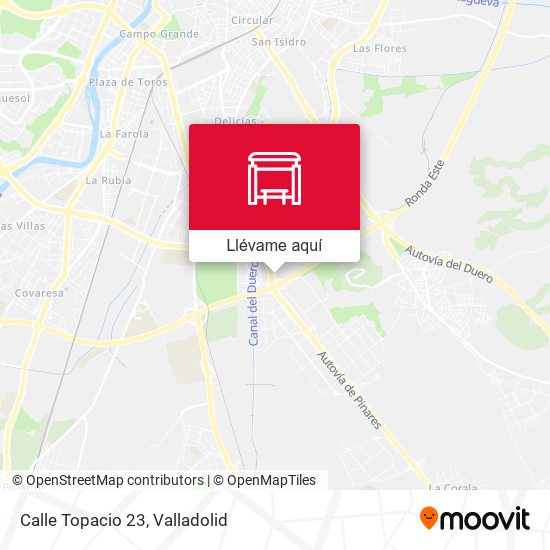 Mapa Calle Topacio 23