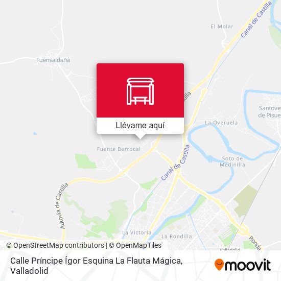 Mapa Calle Príncipe Ígor Esquina La Flauta Mágica