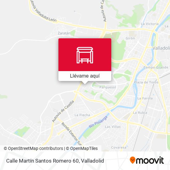 Mapa Calle Martín Santos Romero 60