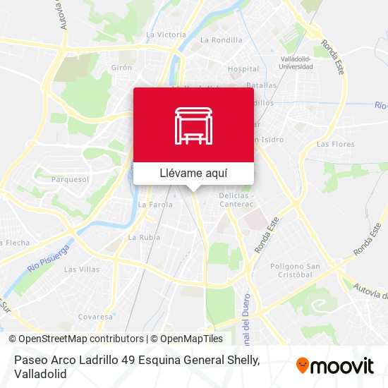 Mapa Paseo Arco Ladrillo 49 Esquina General Shelly