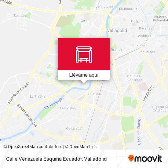 Mapa Calle Venezuela Esquina Ecuador