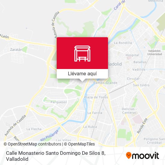 Mapa Calle Monasterio Santo Domingo De Silos 8