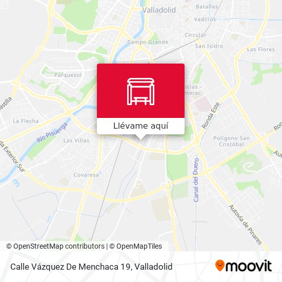 Mapa Calle Vázquez De Menchaca 19