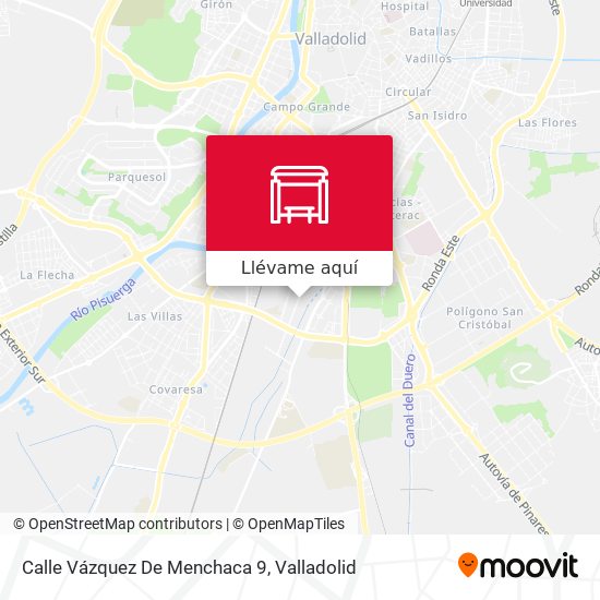Mapa Calle Vázquez De Menchaca 9