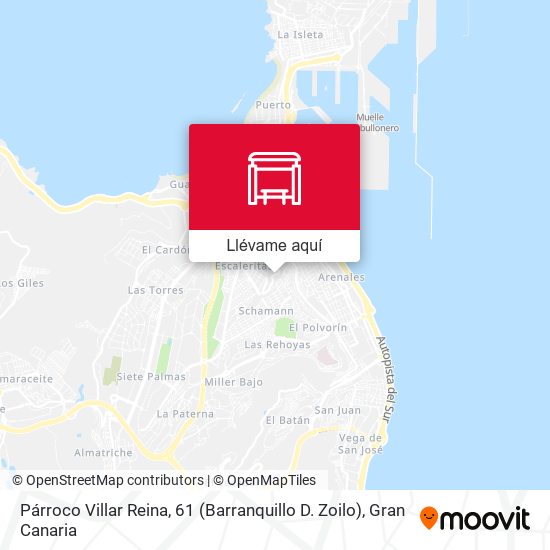 Mapa Párroco Villar Reina, 61 (Barranquillo D. Zoilo)