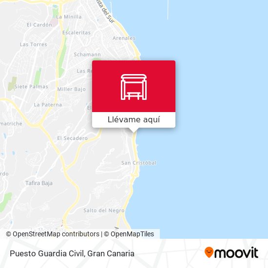 Mapa Puesto Guardia Civil